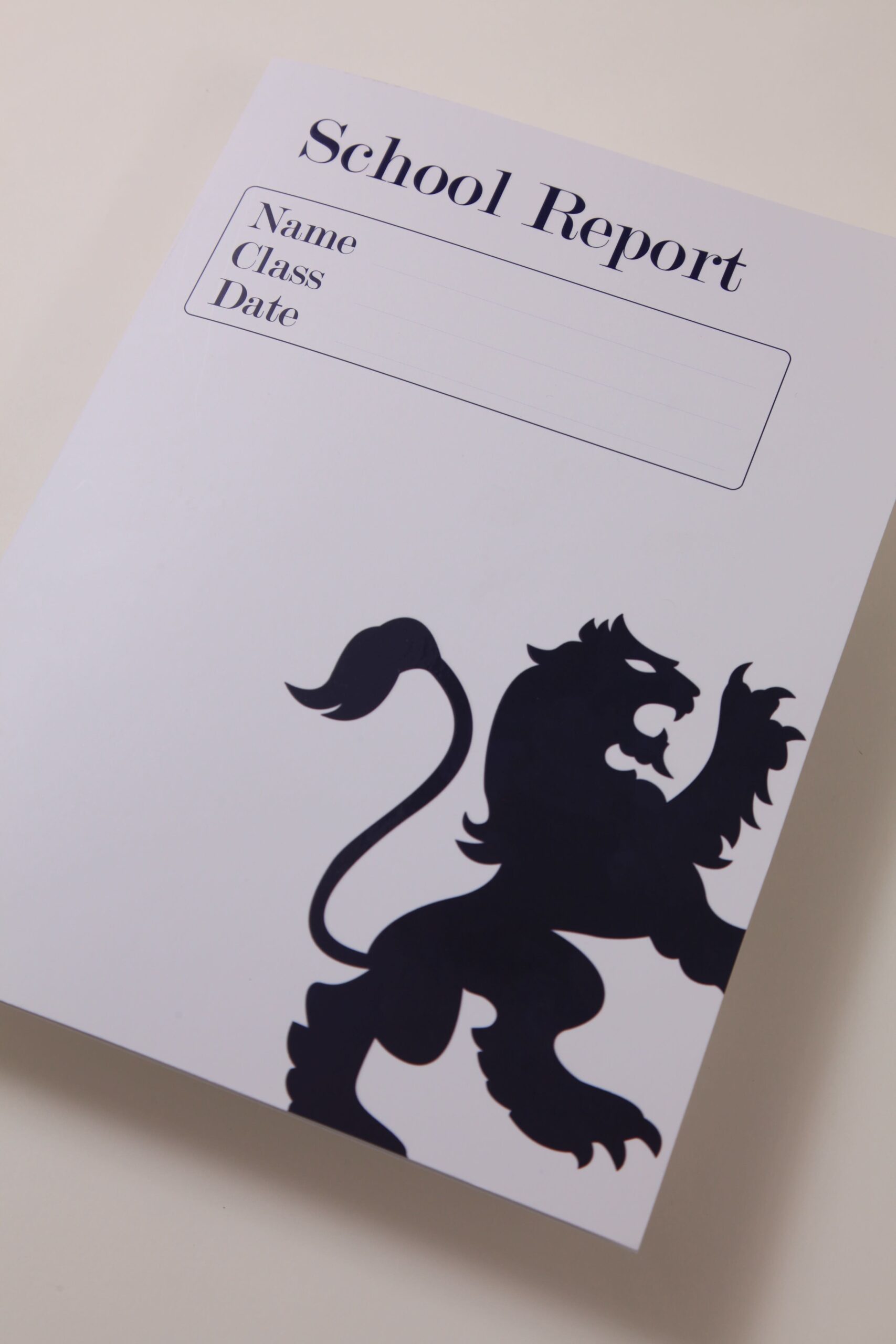 Picture of School report print