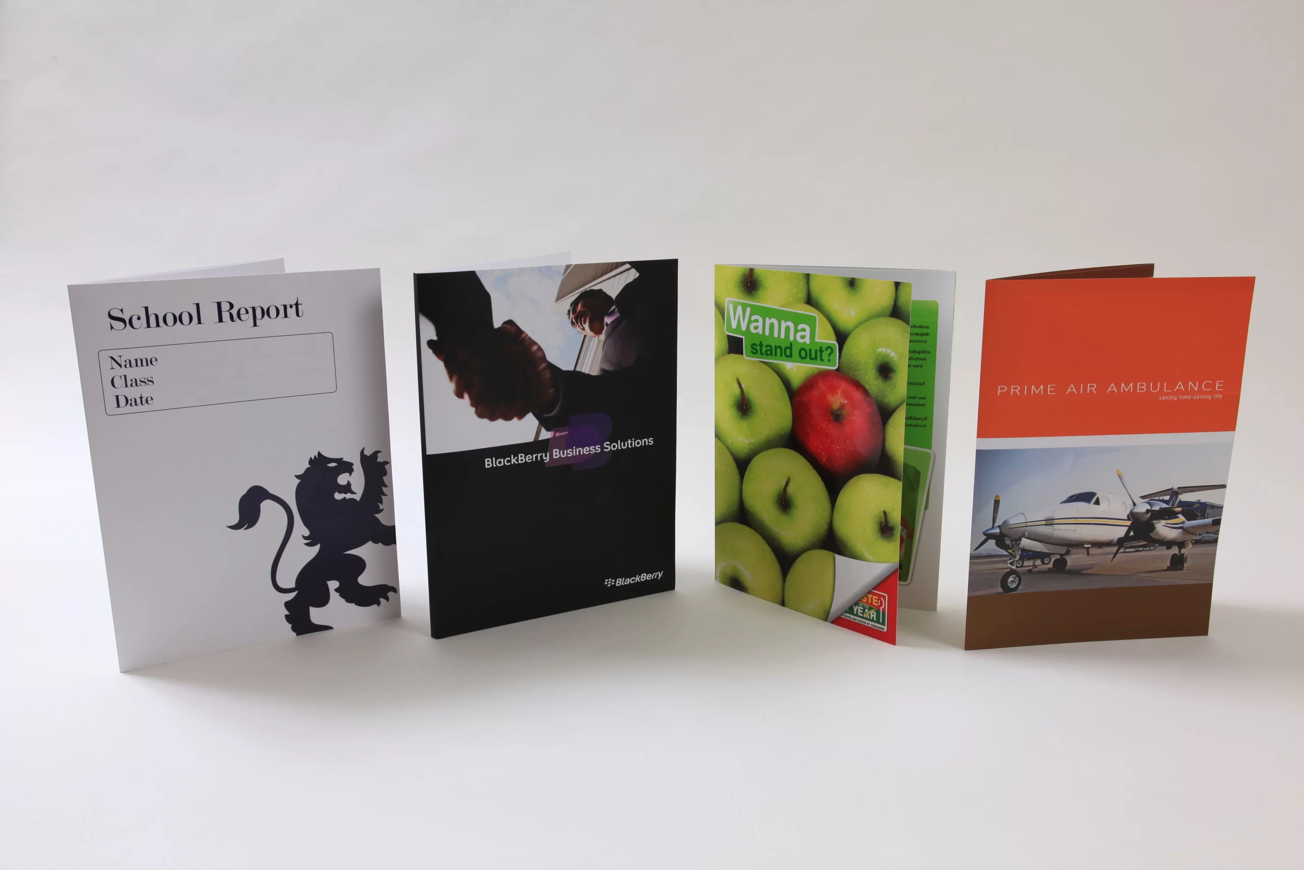 Folder prints example from Siam Printing Solutions